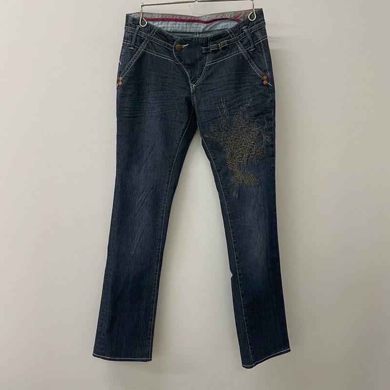 中古品】EVISU エヴィス DONNA OSAKA DENIM PANT ドンナ 大坂