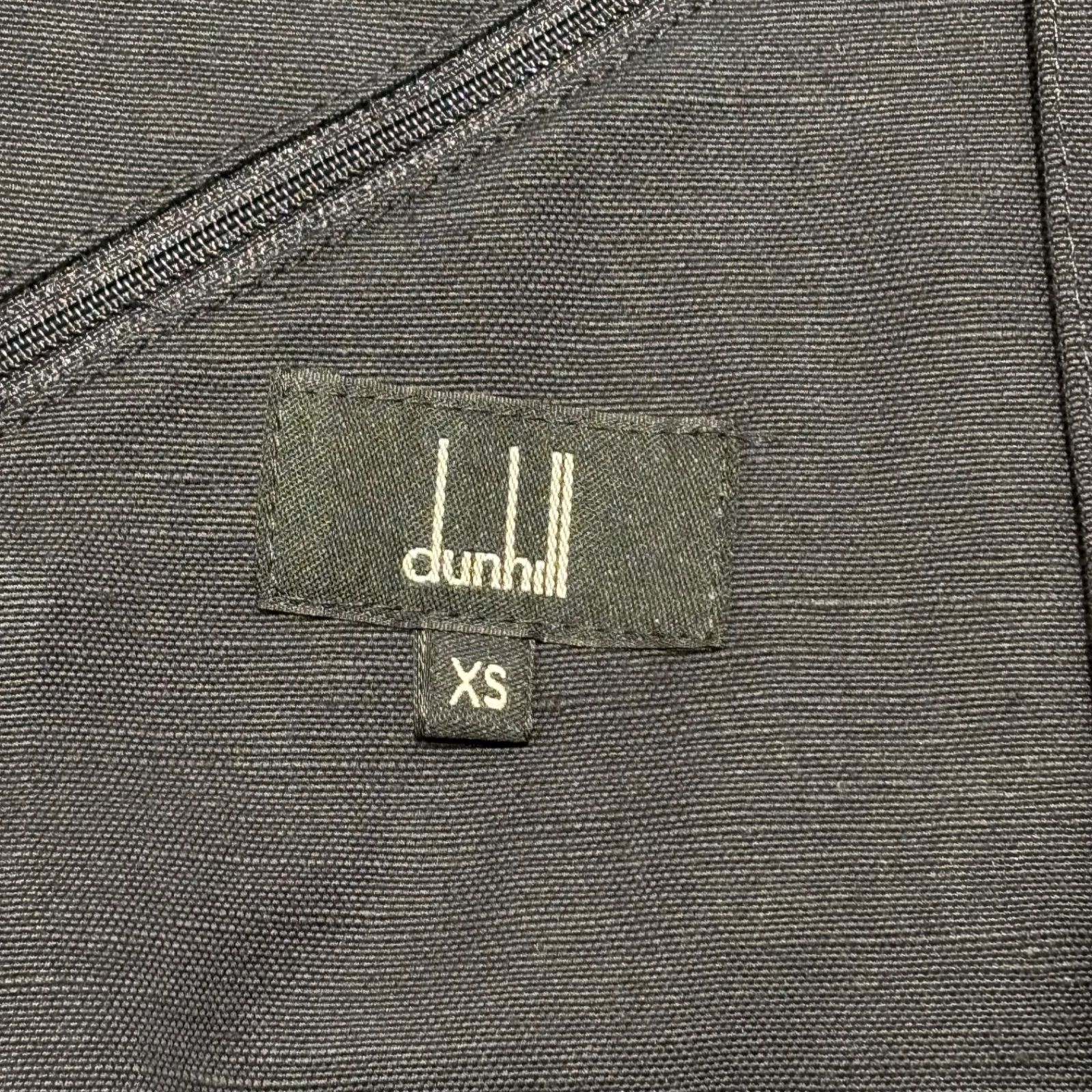 ダンヒル dunhill リネン ブルゾン ジャンパー M Dunhill - ダンヒル ジャケット ブルゾン リネン 無地 アウター