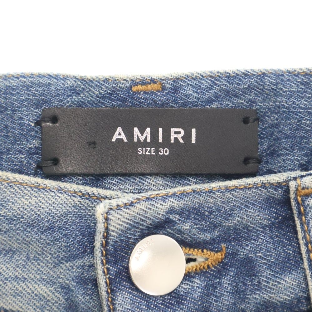 AMIRI (アミリ) 25SS MA QUAD EMBROIDERED FLARE / IND ロゴ刺繍