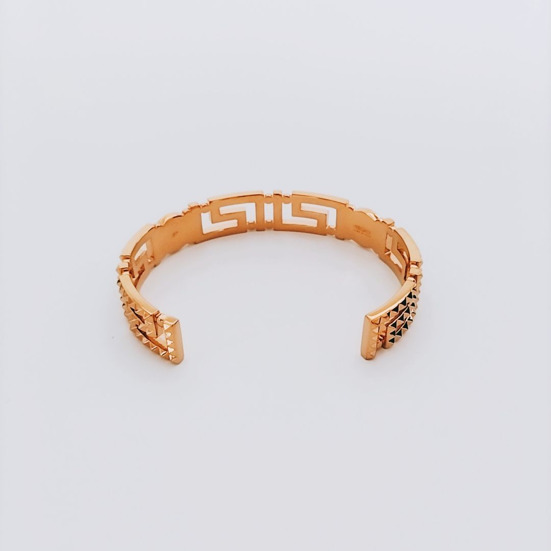 新品未使用】VERSACE グレカ ブレスレット ゴールド メデゥーサ