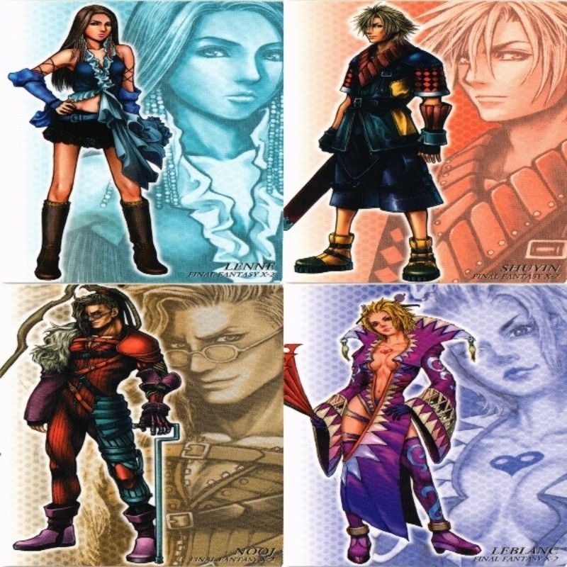 FINAL FANTASY X-2 クリアカード③シューイン＆レン Yahoo!オークション - ファイナルファンタジー アート