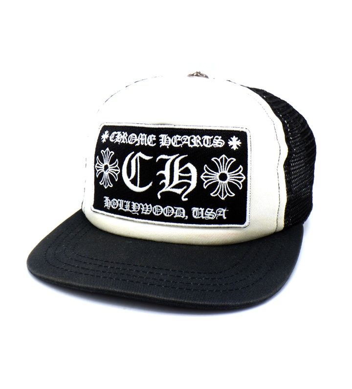 クロムハーツ CHROME HEARTS 【 CH TRUCKER CAP 】 CH 刺繍