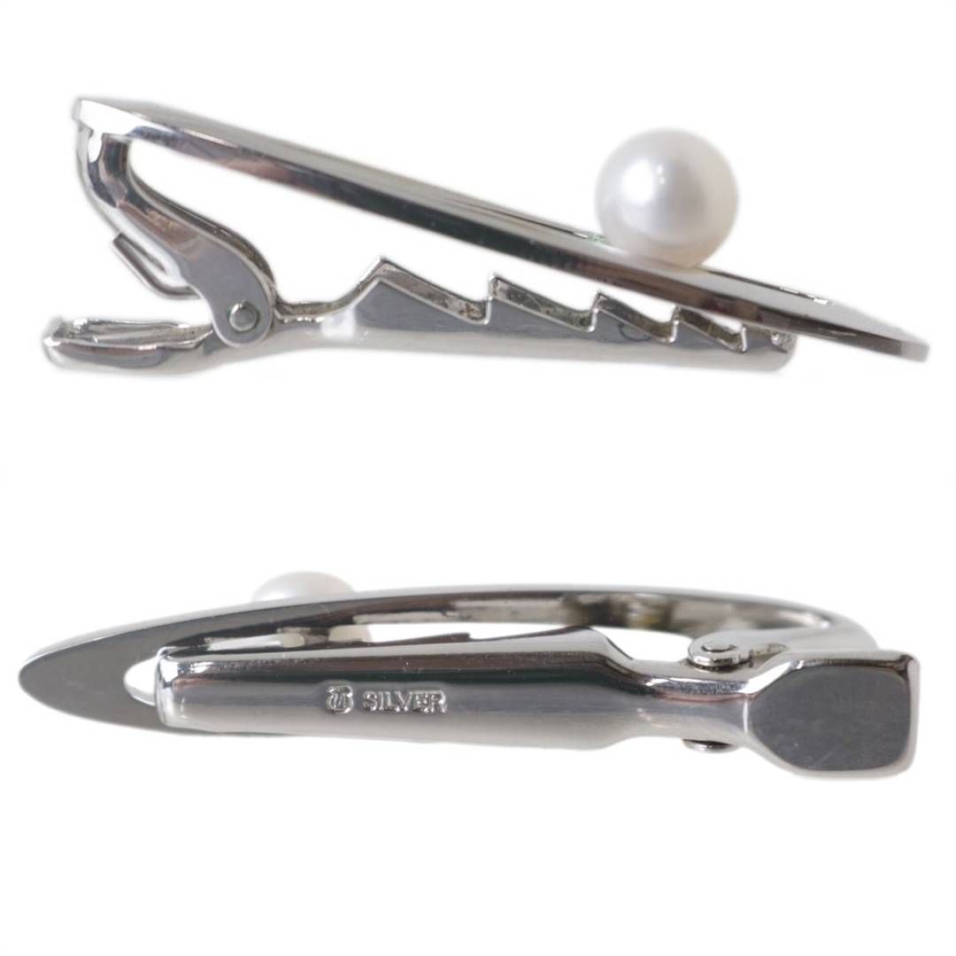 MIKIMOTO ミキモト パール タイピン カフス セット 本真珠