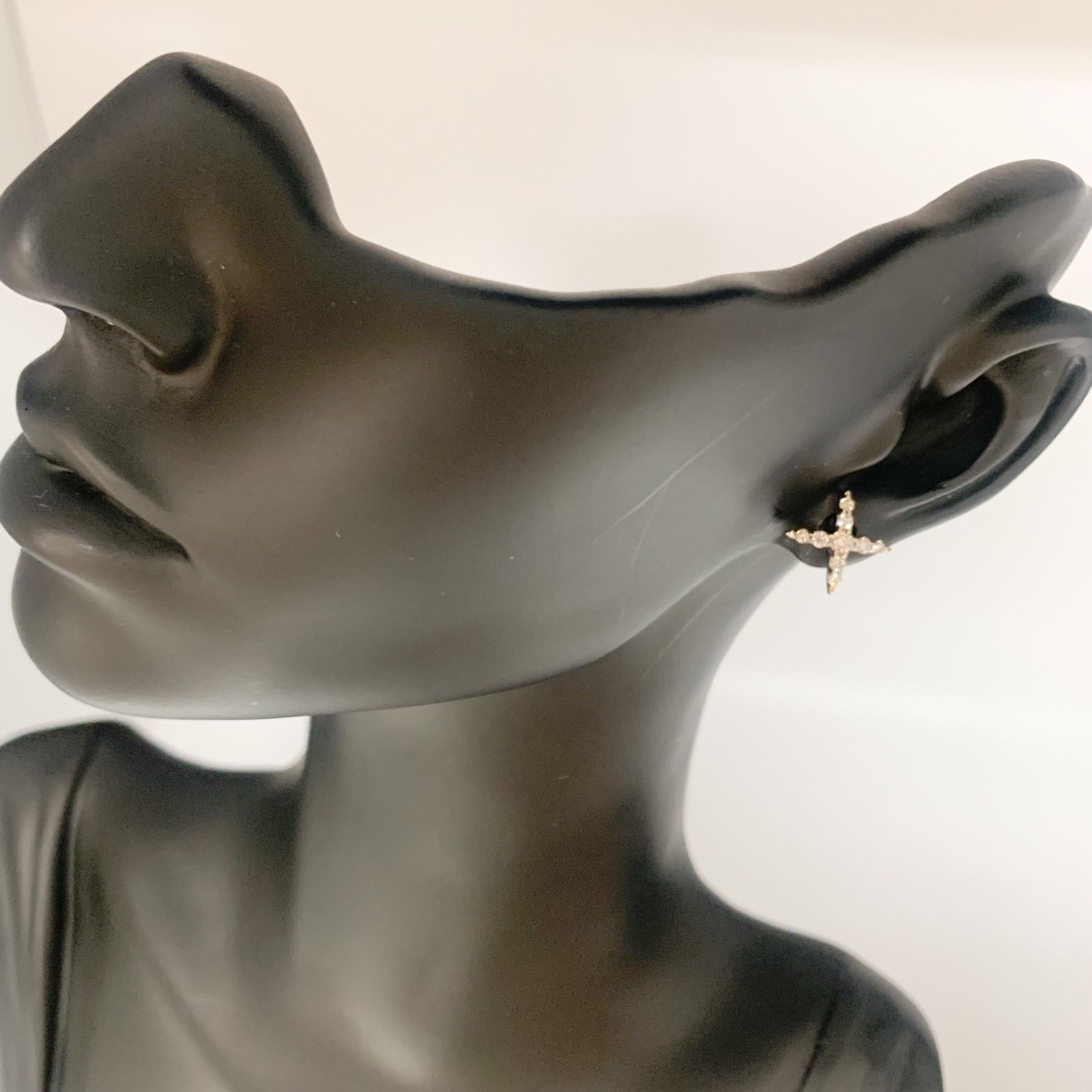 中古】KASHIKEY カシケイ ピアス ダイヤモンド0.20ct K18