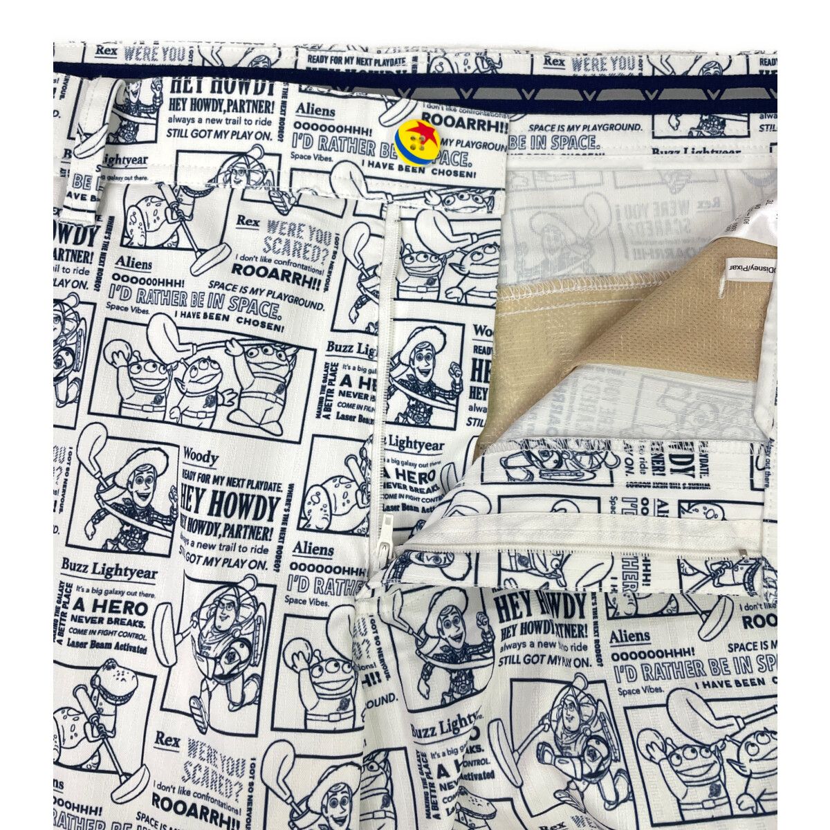 中古 メンズ キャロウェイ Callaway ハーフパンツ 3L 白