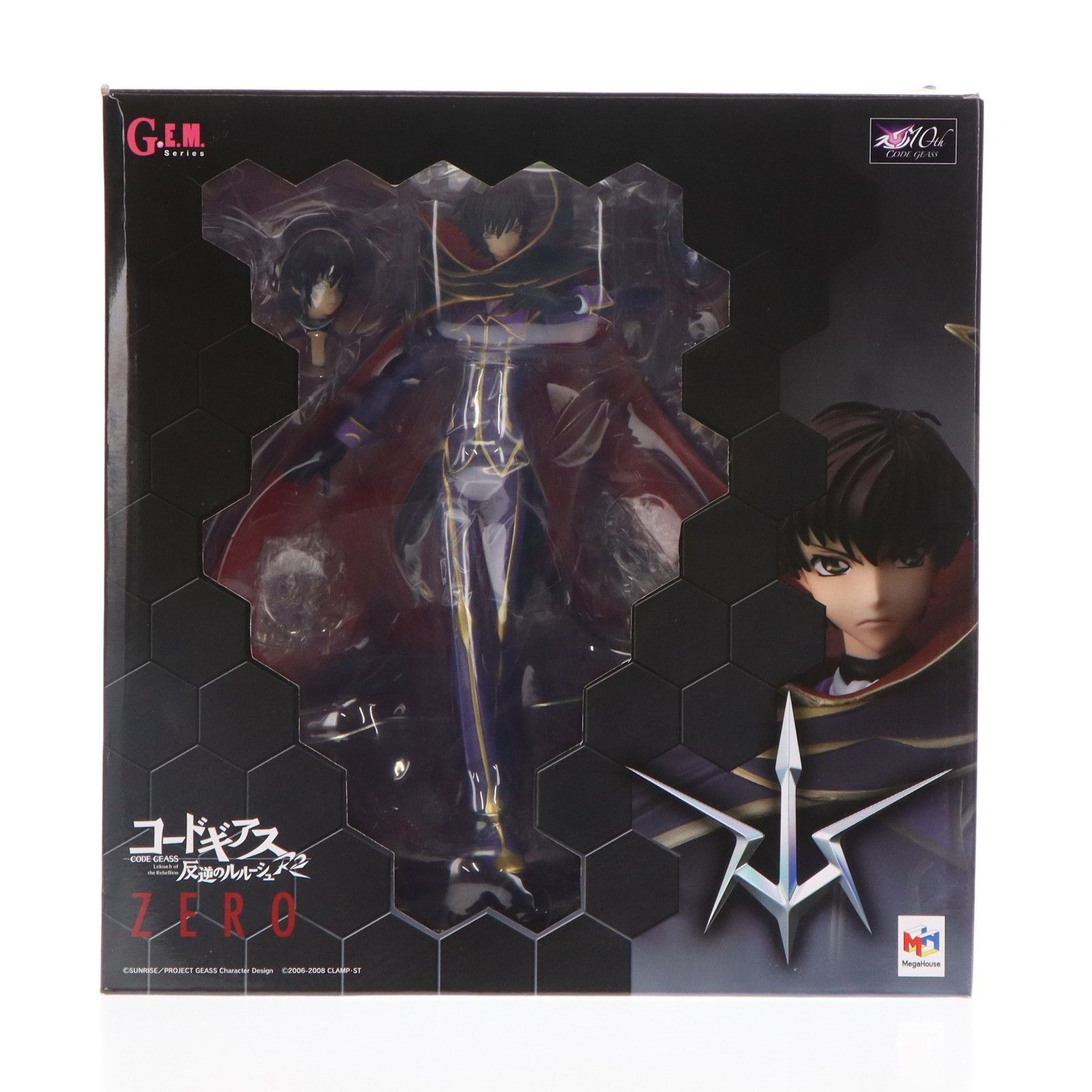 MegaHouse - G.E.M.シリーズ ゼロ10th anniversary コードギアス 反逆のルルーシュR2 完成品 フィギュア メガトレショップ&amp;アニメイト&amp;プレミアムバンダイ限定 メガハウス Amazon | G.E.M.シリーズ コードギアス 反逆のルルーシュR2 ゼロ