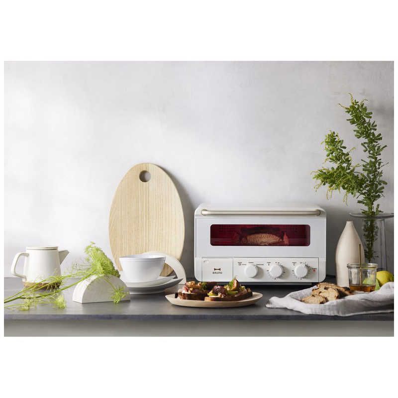  BRUNO ブルーノ オーブントースター crassy 1350 W 食パン ホワイト BOE 067 WH オーブンレンジ 電子レンジ オーブン