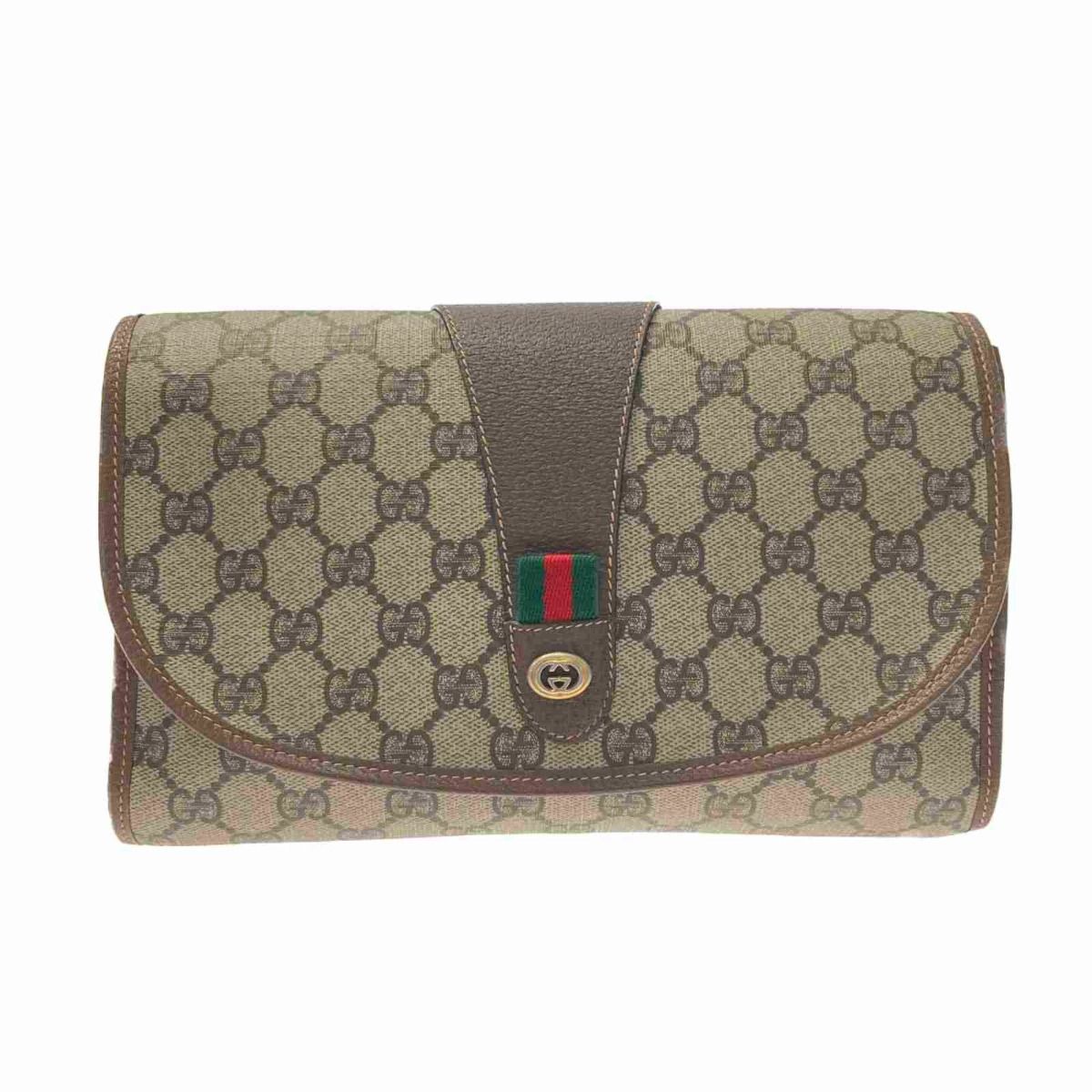 GUCCI グッチ GG柄 シェリーライン 156.01 クラッチバッグ セカンド