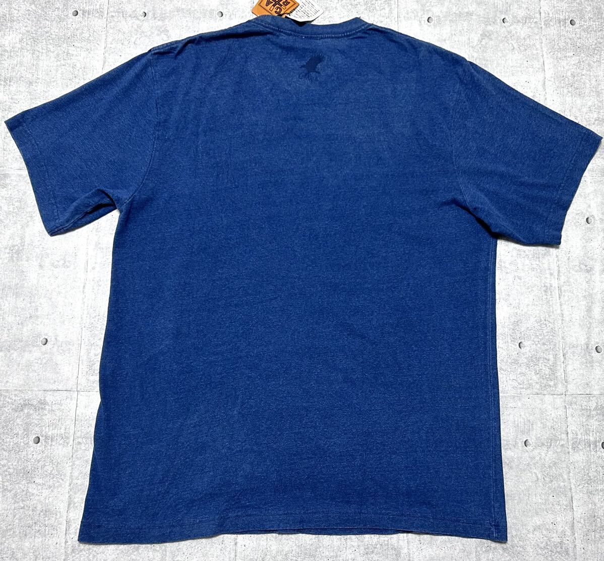 新品 定価19800円 GARA ライト インディゴ 半袖 Tシャツ ガラ 