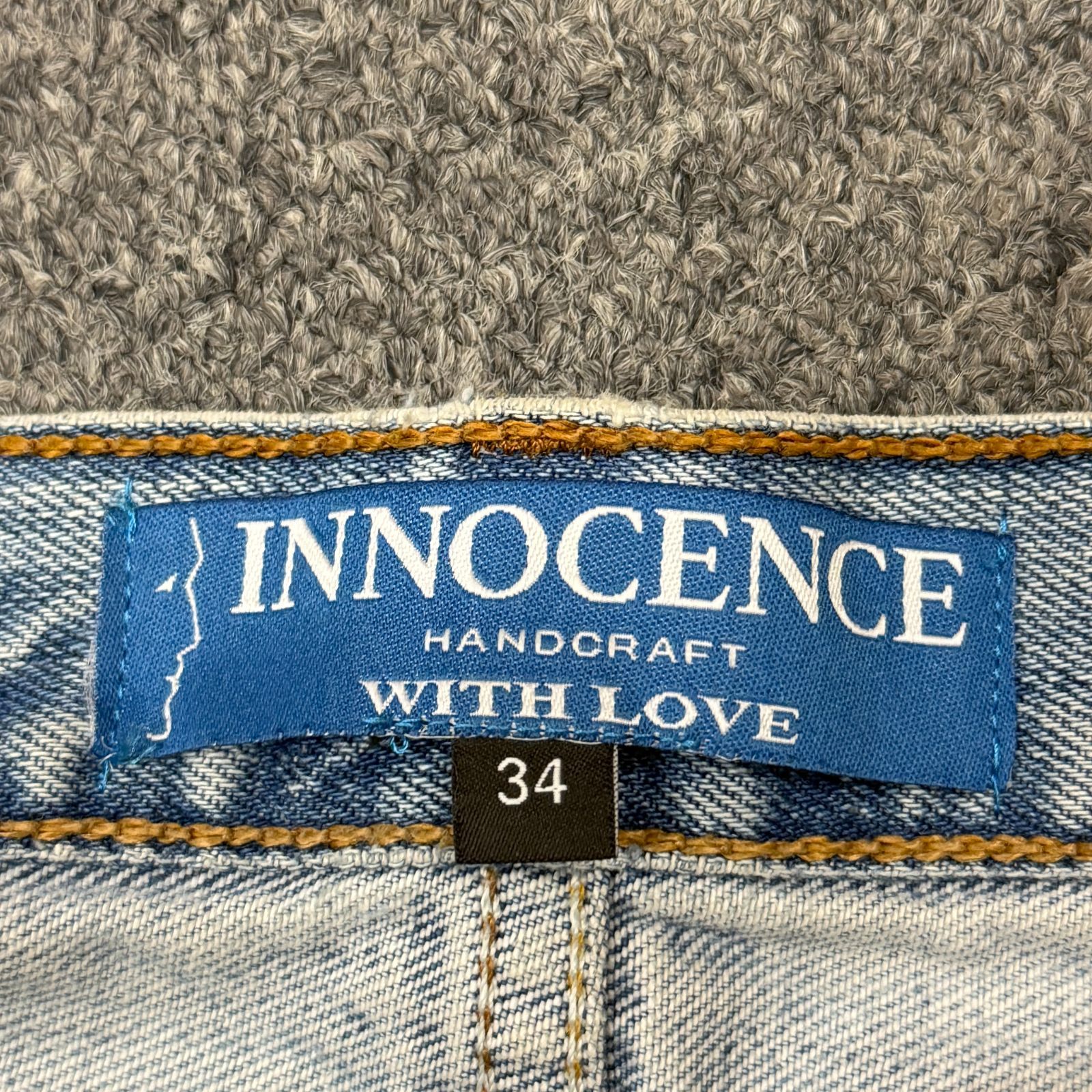 INNOCENCE NY. PATCHWORK DENIM PANTS パッチワーク デニム