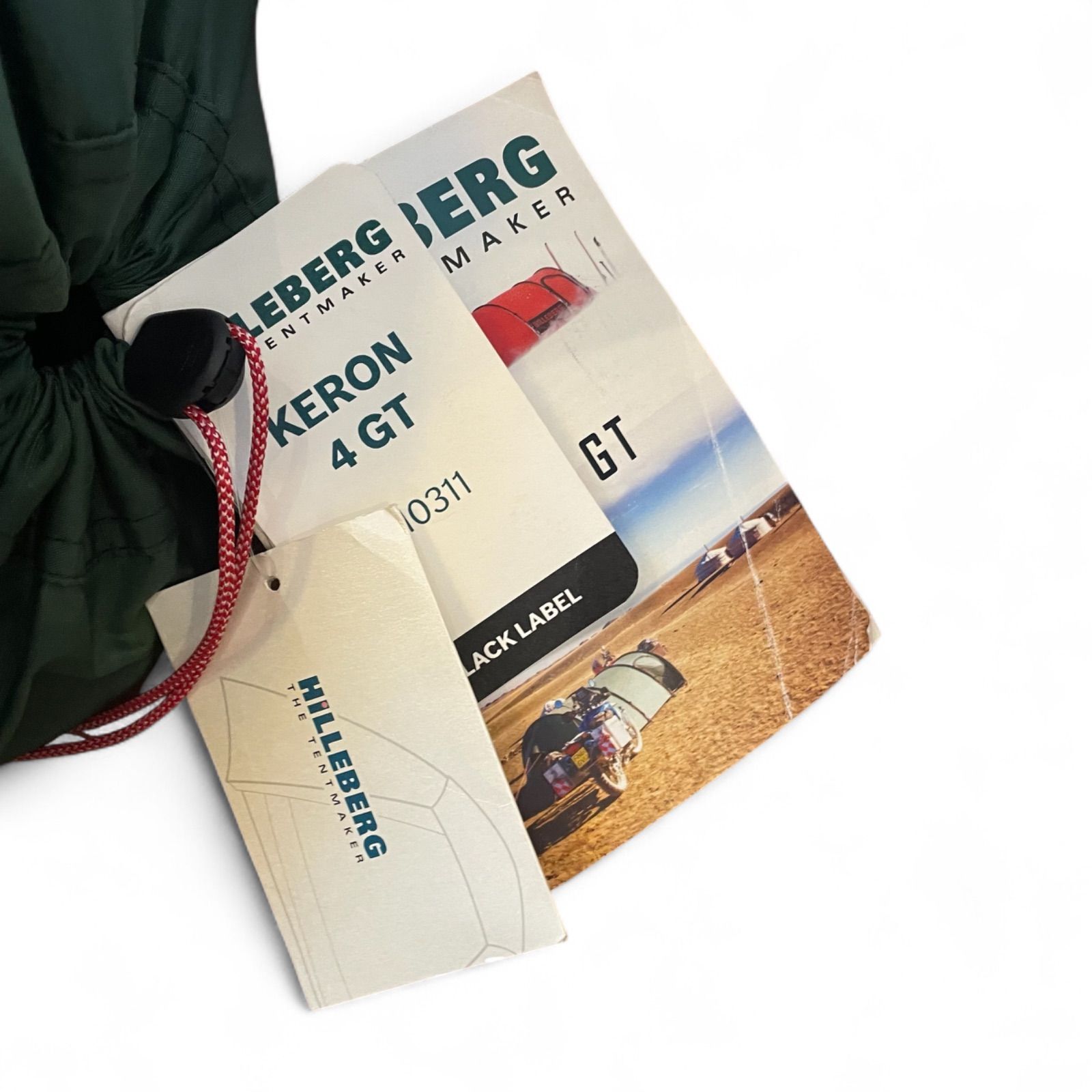 ヒルバーグ ケロン 4GT グリーン フットプリント付き HILLEBERG