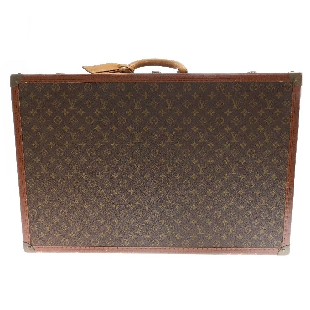 LOUIS VUITTON ルイヴィトン モノグラム アルゼール70 M21226 ブラウン トランク ハンドバッグ