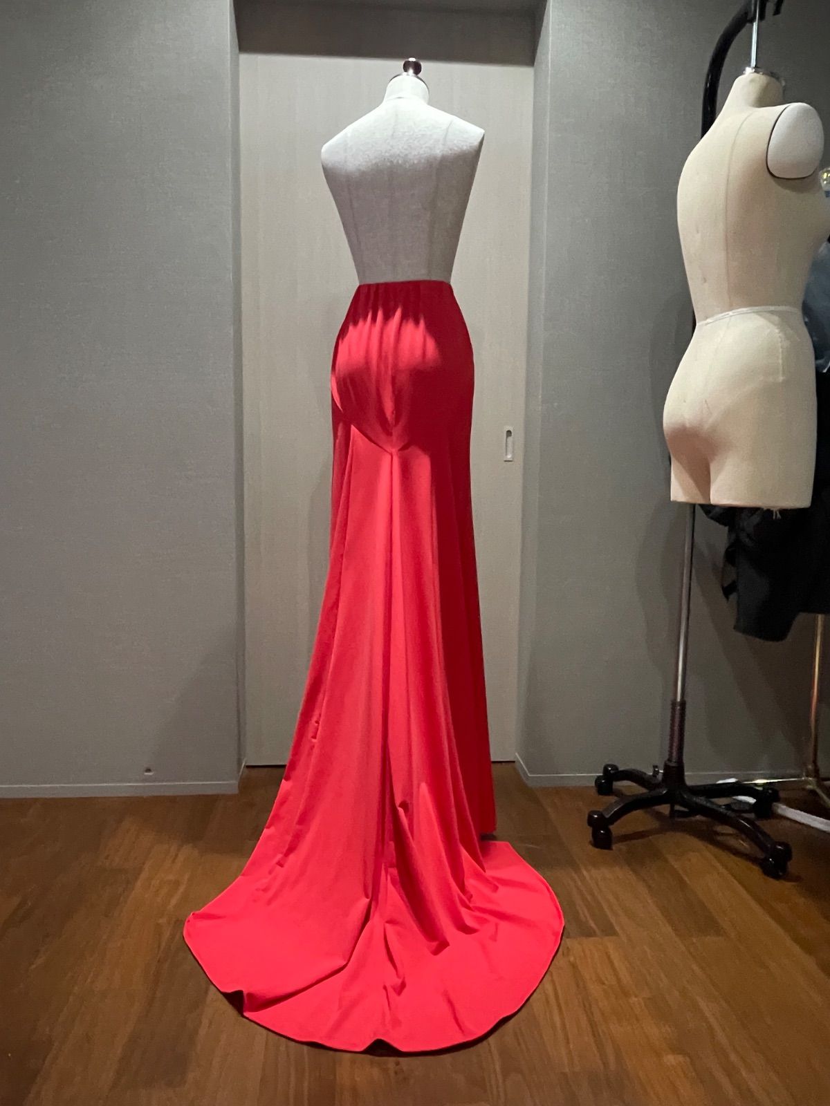 サイズぴったり作成 JBBF フィットモデル ドレス マッスルゲート SSA ポージングウォーキング 洗えるスカート朱赤1枚 1月リニューアル品 SIROKUMA-CORPORATION_COM