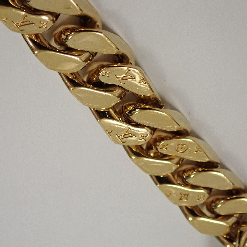 ルイヴィトン　ブレスレット　ゴールド ブラスレ　チェーンリンクス　M LOUIS VUITTON(ルイヴィトン) チェーンリンクス ブレスレット Mサイズ