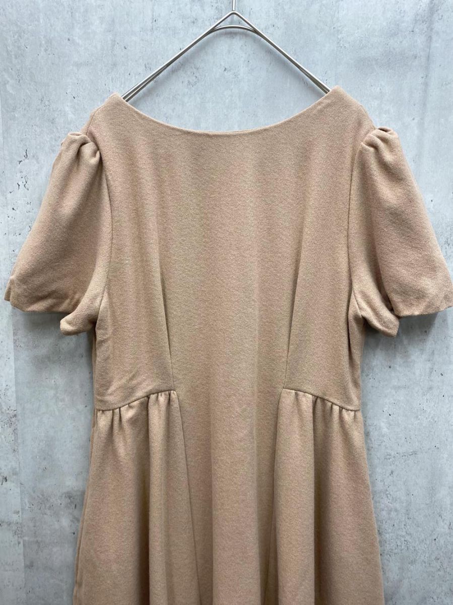 Supreme Lala シュプリームララ Aライン ワンピース sizeM|ベージュ ◆ レディース