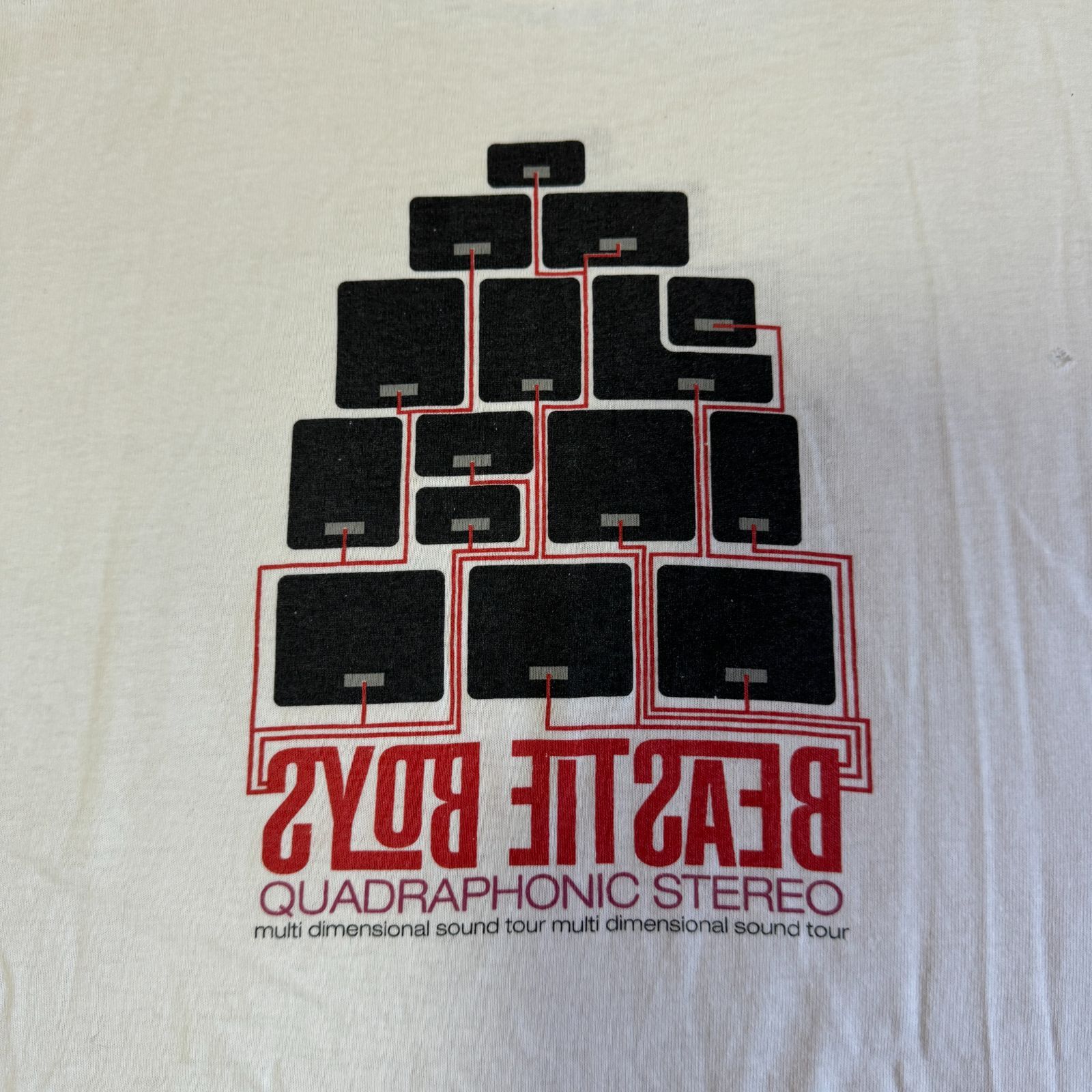 90s BEASTIE BOYS Quadraphonic Stereo tour 1995 Tシャツ L