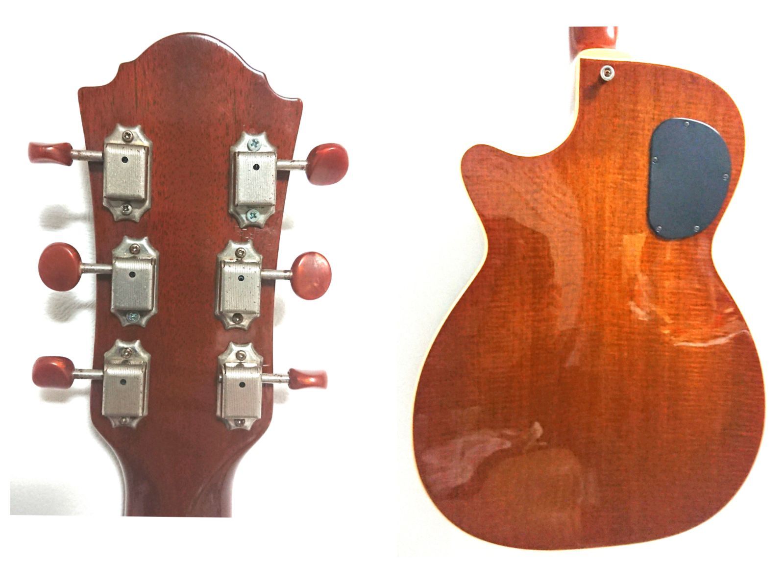 JUNO ジュノ JF－120 日本製 Vintage アコースティックギター イコライザー付き ピックアップ エレアコ ジャパンビンテージ -  メルカリ