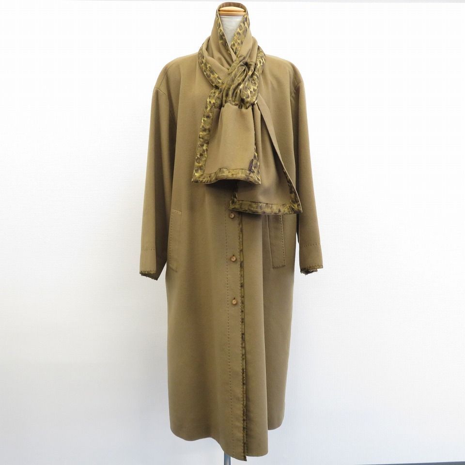 クリスチャンオジャール CHRITIANAUJARD カシミヤ シルク コート 