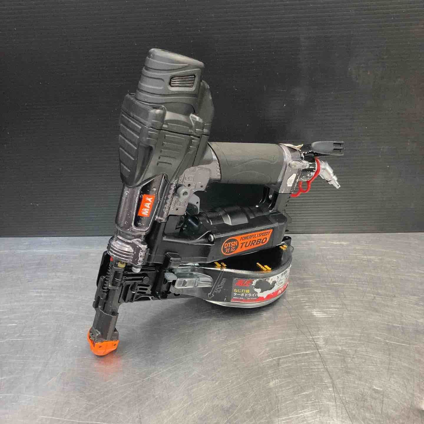 品 マックス MAX 41mm 高圧エアネジ打ち機 HV-R41G4 色ブラック エア工具 東大和店