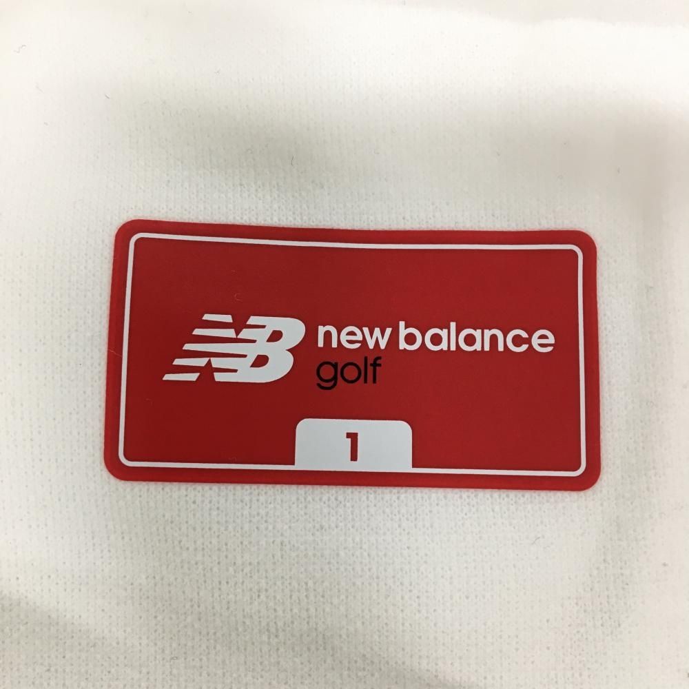 ニューバランスゴルフ スカート 白×黒 ウエストゴム サイドロゴライン レディース 1 M ゴルフウェア モデル New Balance LLC-HASEGAWATOSO_COM
