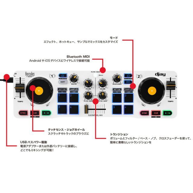 HERCULES DJコントローラー