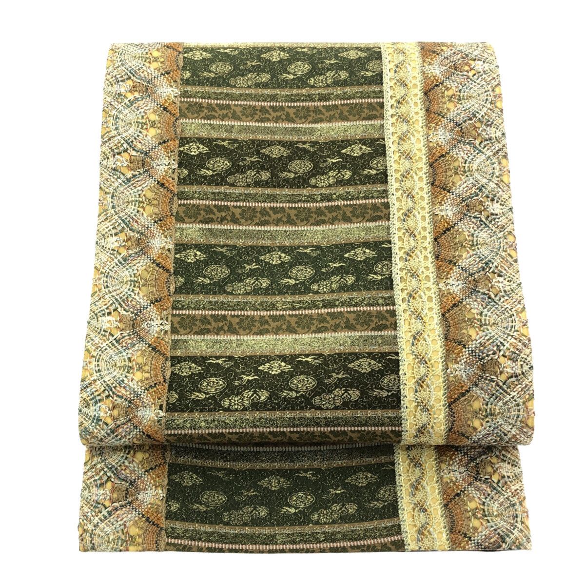 袋帯/名物裂×組紐/未使用品/逸品/仕立上がり/10659 - メルカリ