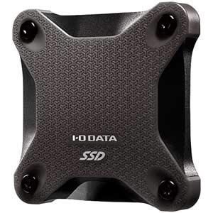 アイ・オー・データ機器 SSPH-UT480K USB3.1 Gen1（USB 3.0）/2.0対応ポータブルSSD 480GB スモーキーブラック