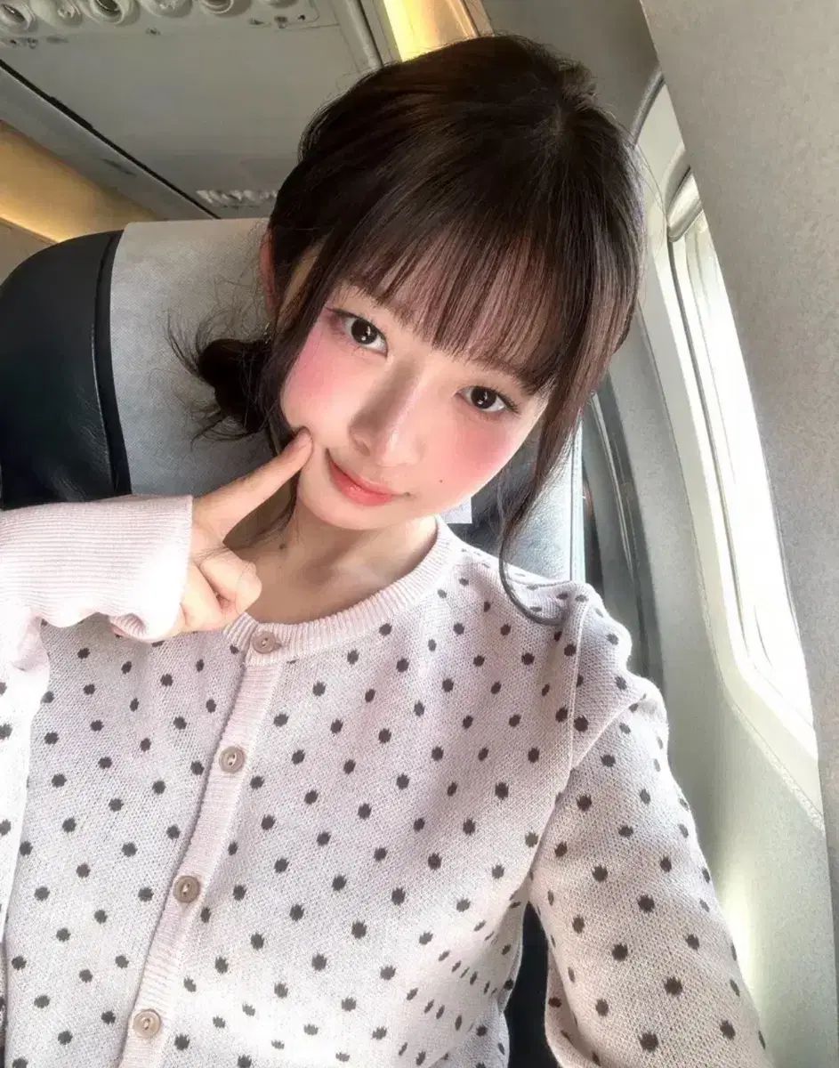 SCULPTOR スカルプター ドット カーディガン m 重ね着用