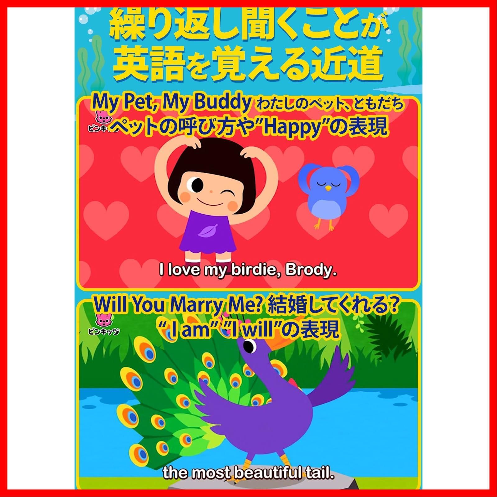 pinkfong ピンキッツ ベイビーシャーク 知育　DVD Amazon.com: Pinkfong Baby Shark and Animal Friends DVD