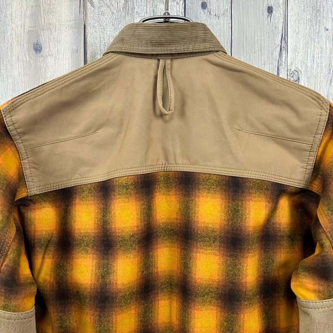 チェック ネルシャツ