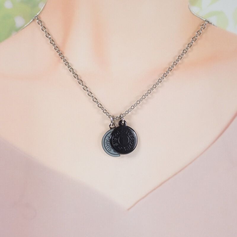 HERMES】カルーゼル ネックレス H077325 メタル シルバー