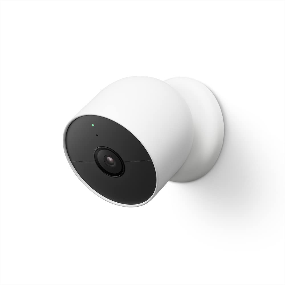 Google Nest Cam 1080p モーションのみ 屋内 屋外対応 | バッテリー式 ホワイト GA01317-JP