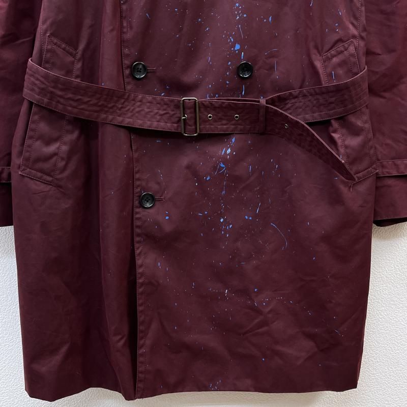 CK CalvinKlein シーケーカルバンクライン ペンキ加工 トレンチ