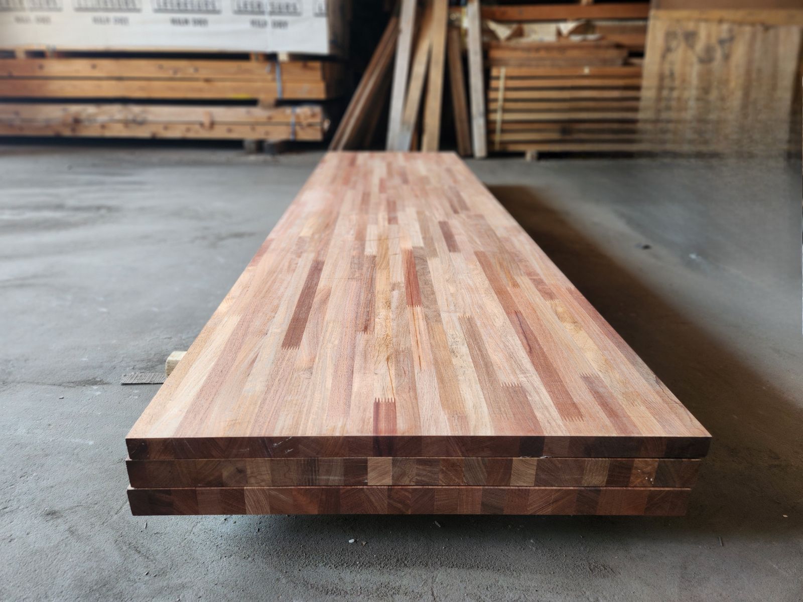 本花梨カリン 集成材 カウンター 厚さ30㎜ 直接引取り MARWIL-DEMENAGEMENTS_CH