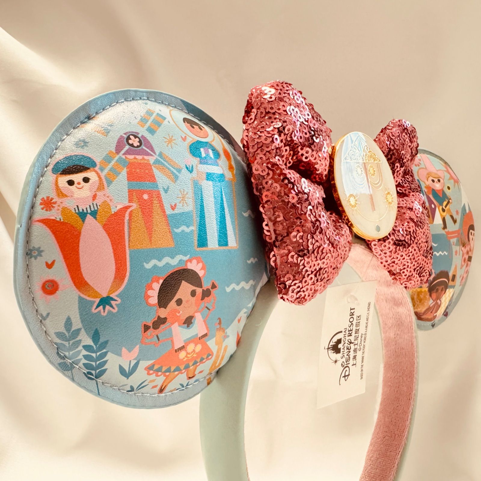 新品未使用】スモールワールド カチューシャ ディズニーランド