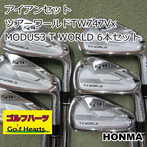 6255]アイアンセット ホンマ ツアーワールドTW747Vx/MODUS3 T WORLD 6