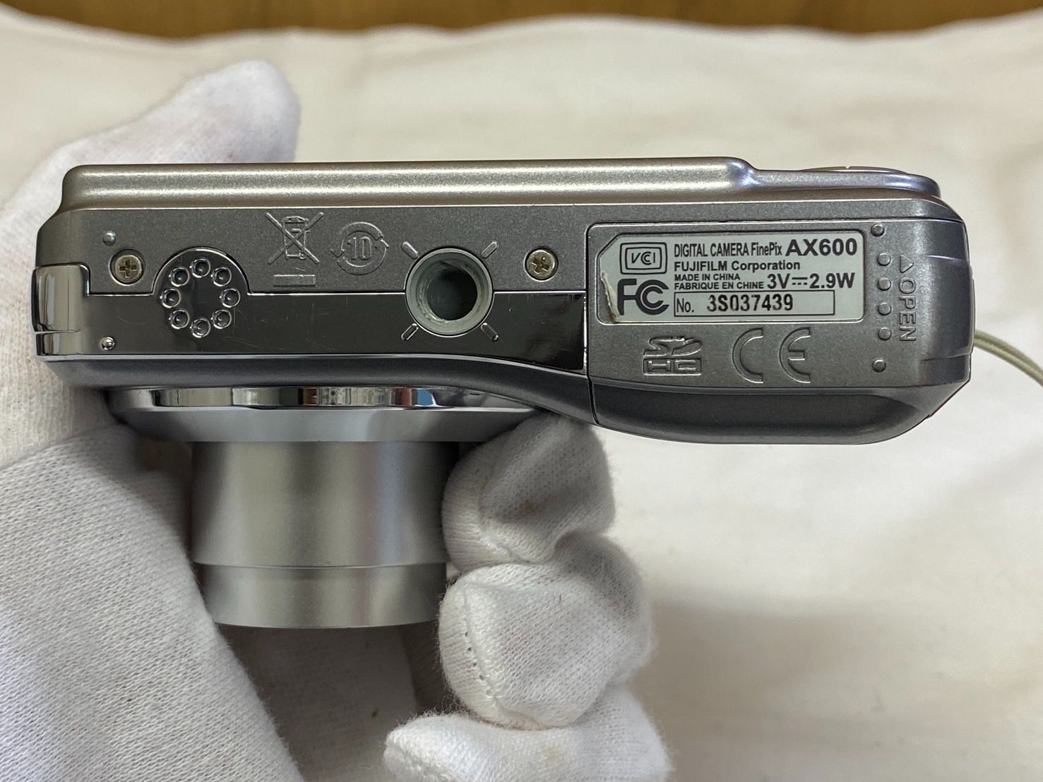 FUJIFILM デジカメ 14MP FinePix AX600 フジフィルム 動作確認済み 即 