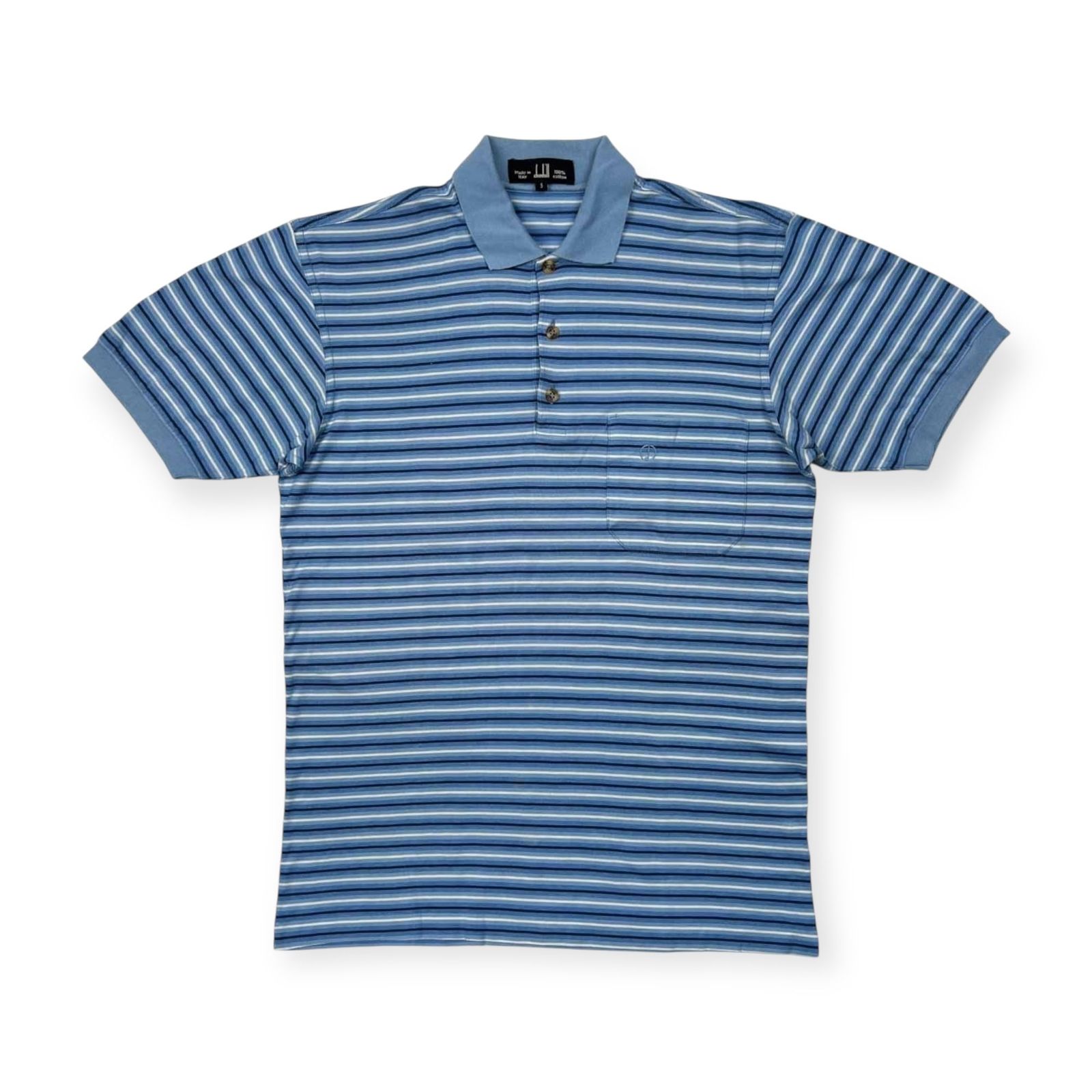 dunhill/ダンヒル ライトブルー チェックポロシャツ dunhill/ダンヒル ライトブルー チェックポロシャツ （ダンヒル