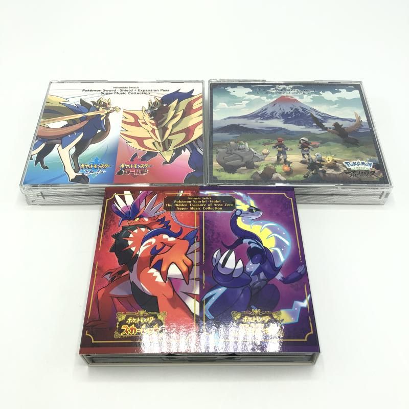 【中古】【三方背ケース付】Nintendo Switch ポケモン スーパーミュージック・コレクション 3タイトルセット ポケットモンスター[10][240010480268] 中古】【三方背ケース付】Nintendo Switch ポケモン スーパー