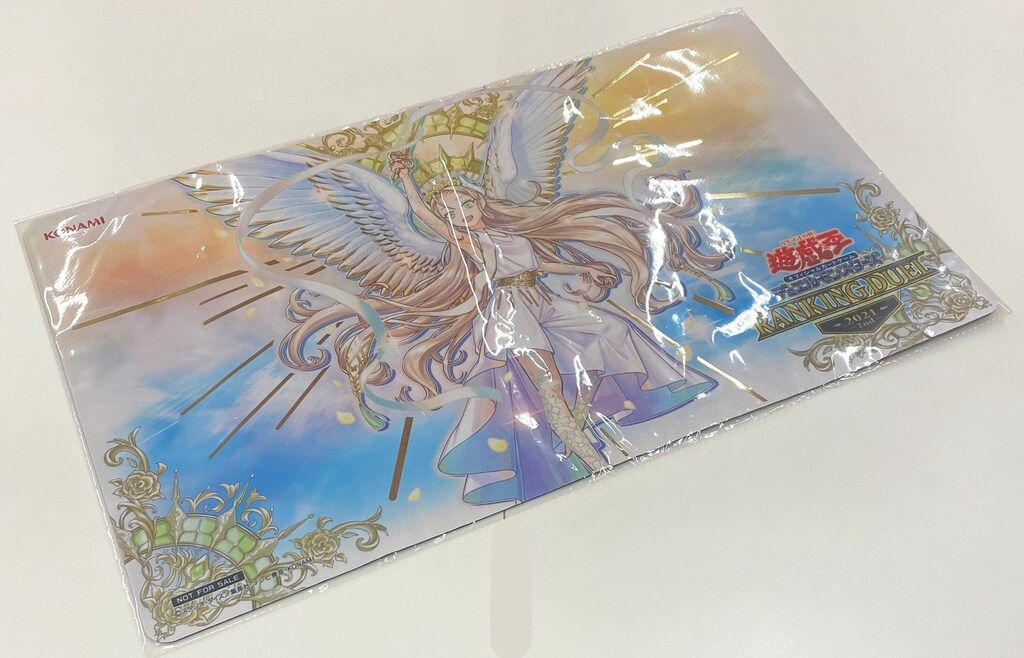 遊戯王　勇気の天使　ヴィクトリカ　ランキングデュエル　プレイマット 遊戯王 勇気の天使ヴィクトリカ ランキングデュエル プレイ