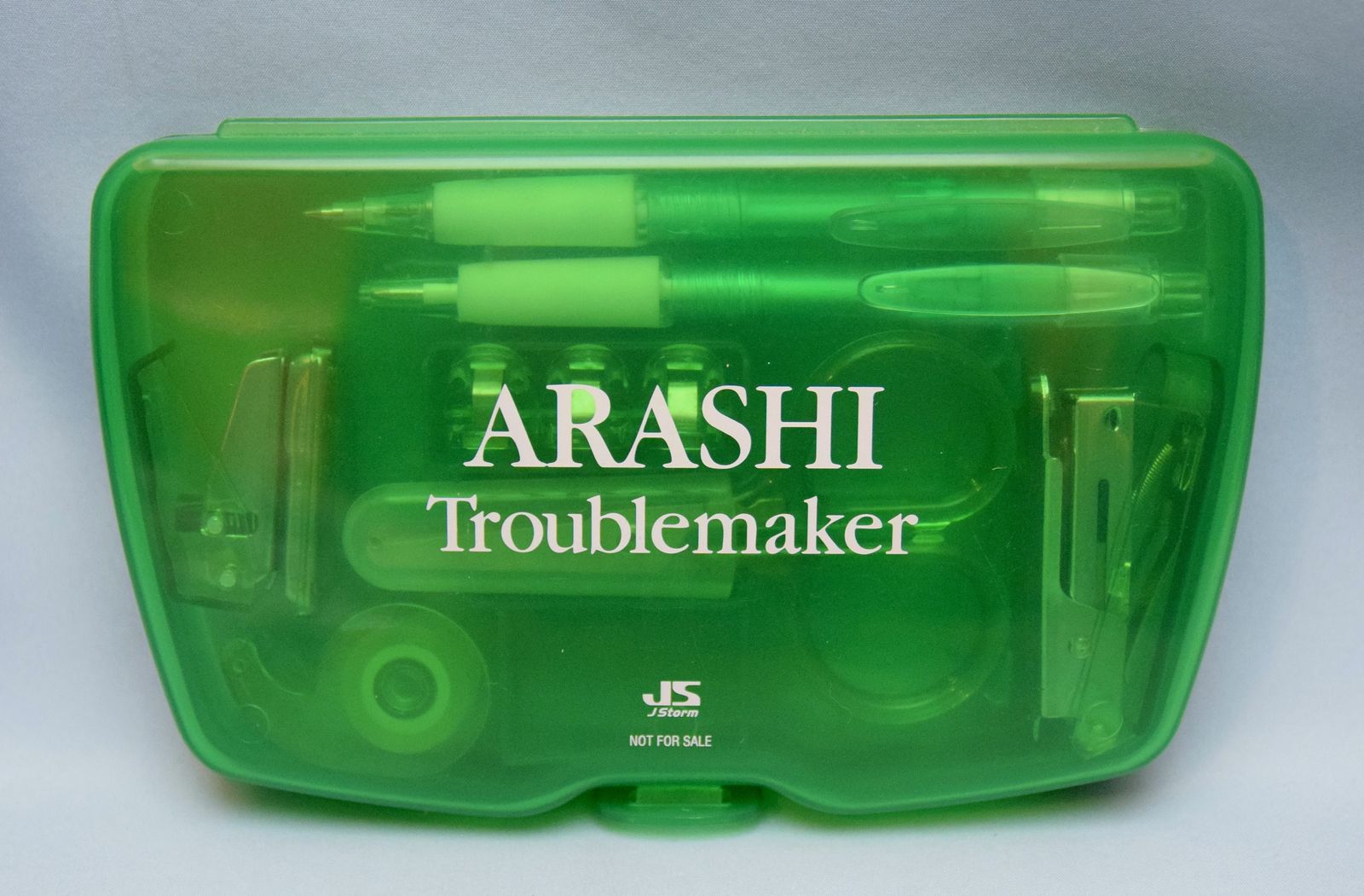 嵐 ノベルティ/販促品 Troublemaker マルチインナーステーショナリーセット *緑