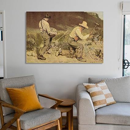 在庫処分】Gustave Courbetギュスターヴ・クールベ (画家)油絵作品