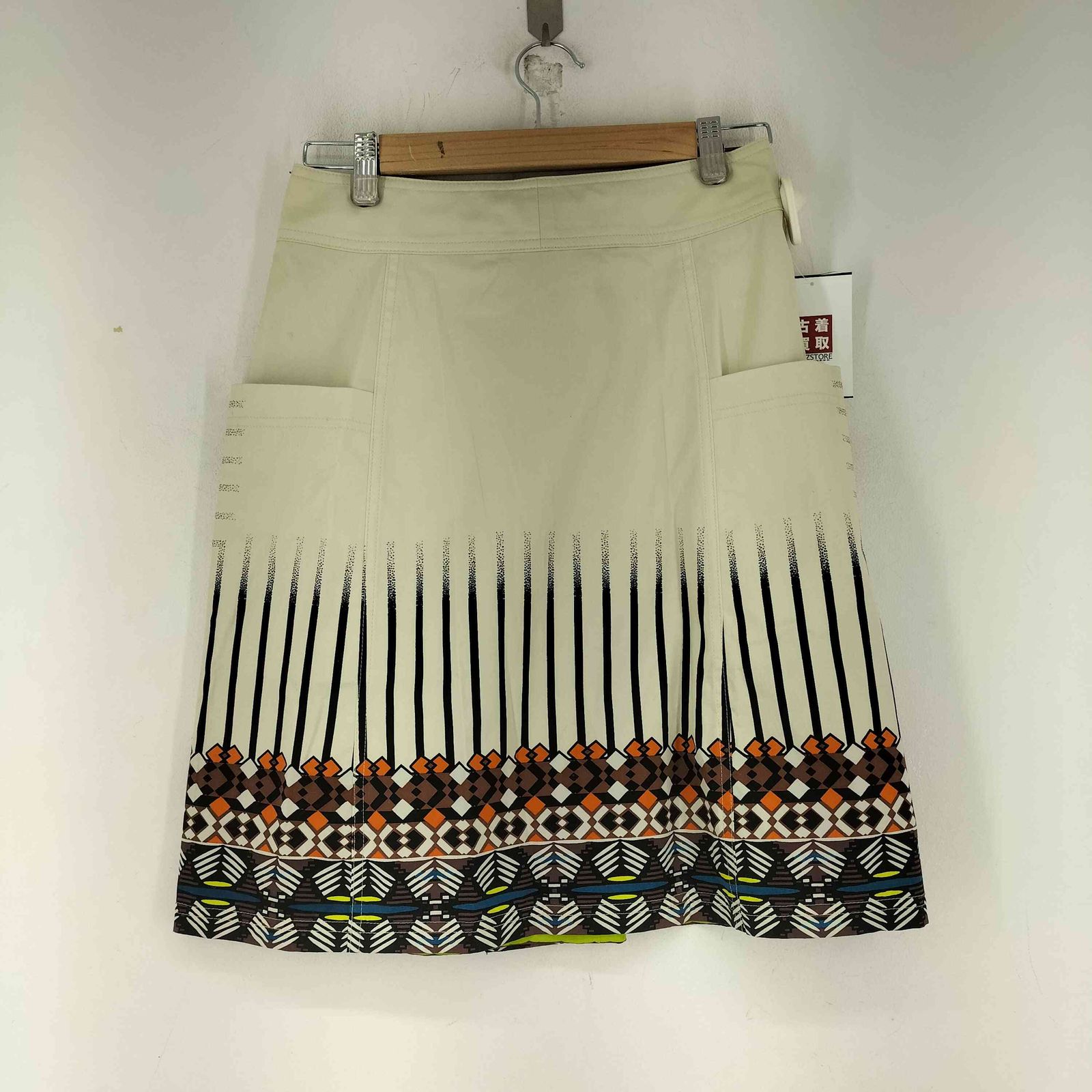 エトロ ETRO 総柄コットンスカート レディース 38 - メルカリ