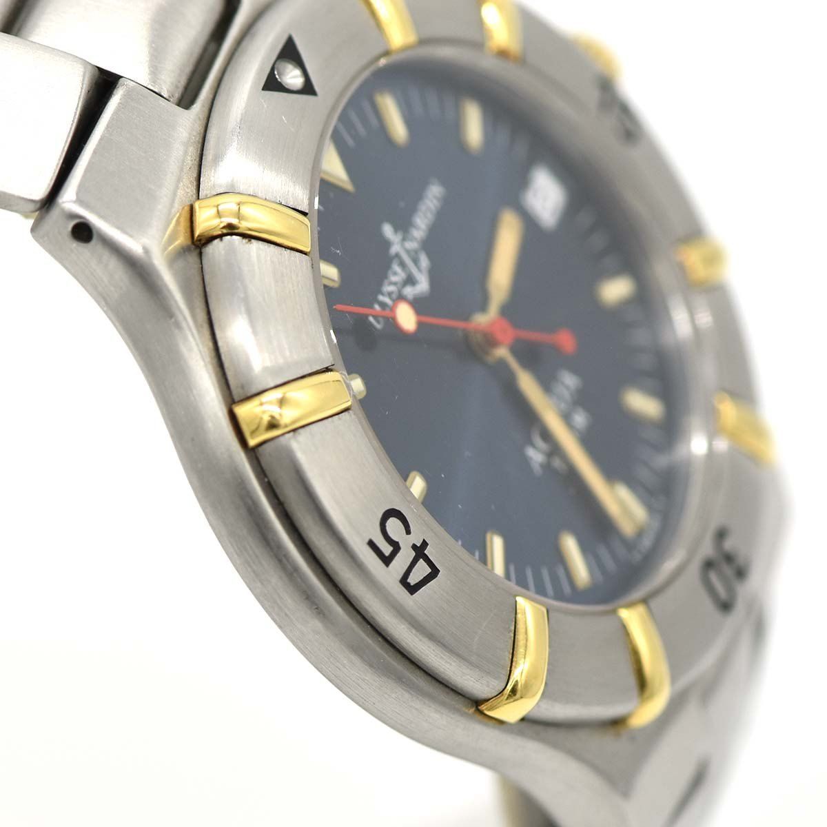 腕時計 稼働 Ulysse Nardin ユリスナルダン アクア 54-26 2665