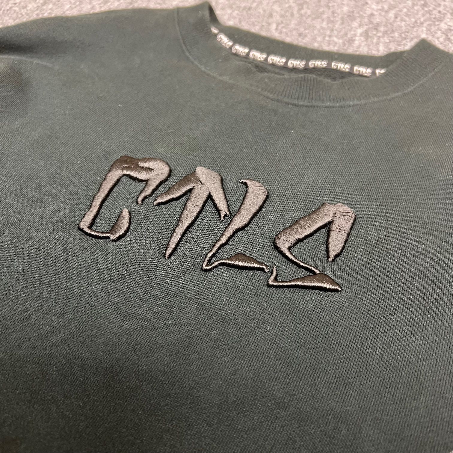 CVTVLIST CTLS USUAL CREWNECK 刺繍 ユージュアル スウェット