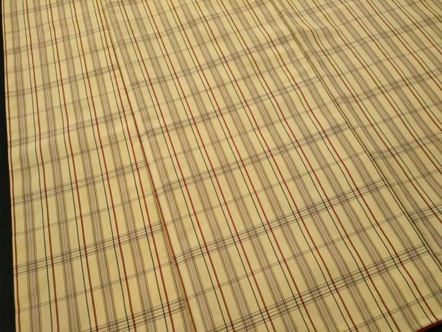 平和屋着物□本場縞大島紬 格子柄 正絹 逸品 CAAR3001yc - メルカリ 