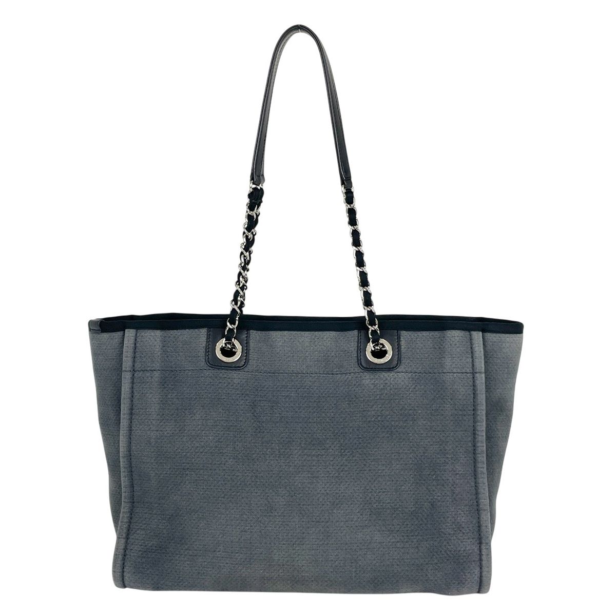 シャネル CHANEL ドーヴィルライン チェーン トートバッグ ココマーク 