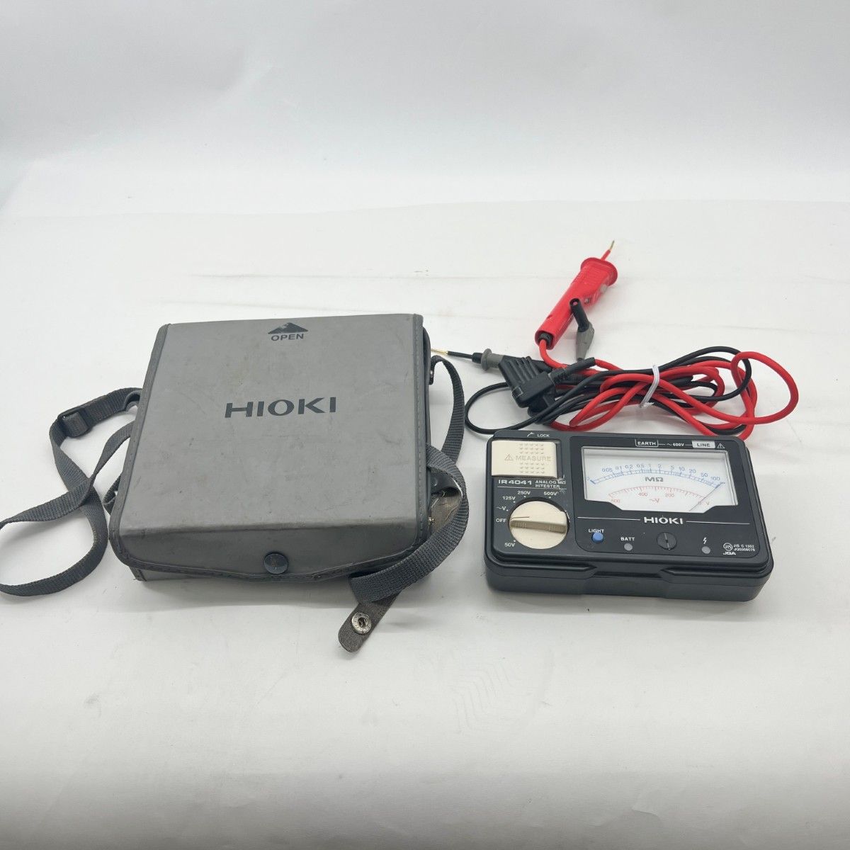 〇〇HIOKI 絶縁抵抗計 4レンジ アナログメグオームハイテスタ IR4041