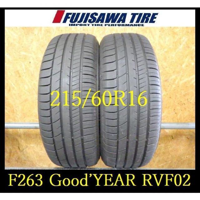 F263 36306125 ◆ 製造 ◆Good YEAR EfficientGrip RVF02◆215 60R16◆2本
