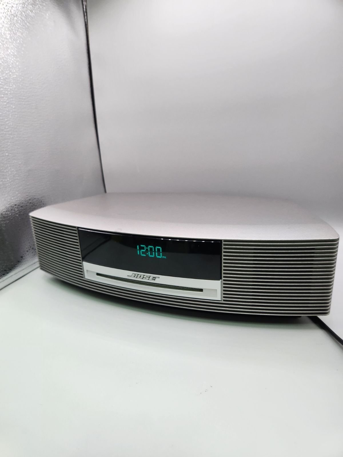 オーディオ機器 BOSE Wave Music System シルバー 動作品 リモコン付